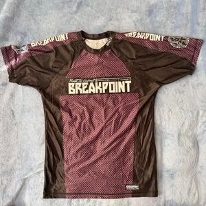Breakpoint designed for Brazilian Jiu-Jitsu training rash guard men Size xl